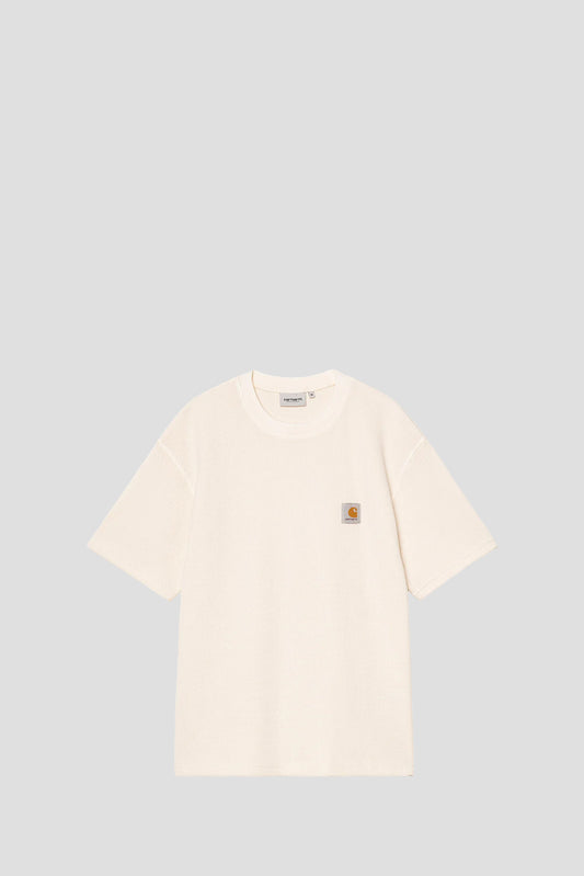 CARHARTT WIP NELSON WAFFLE T-SHIRT NATURAL