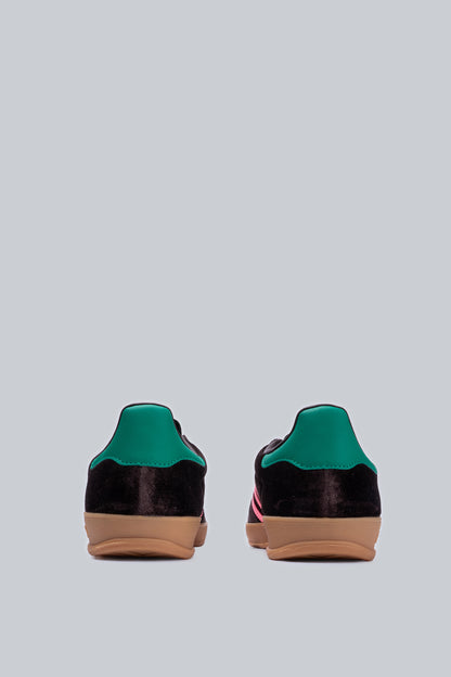 ADIDAS GAZELLE INDOOR WOMEN'S DARK BROWN GLOW PINK