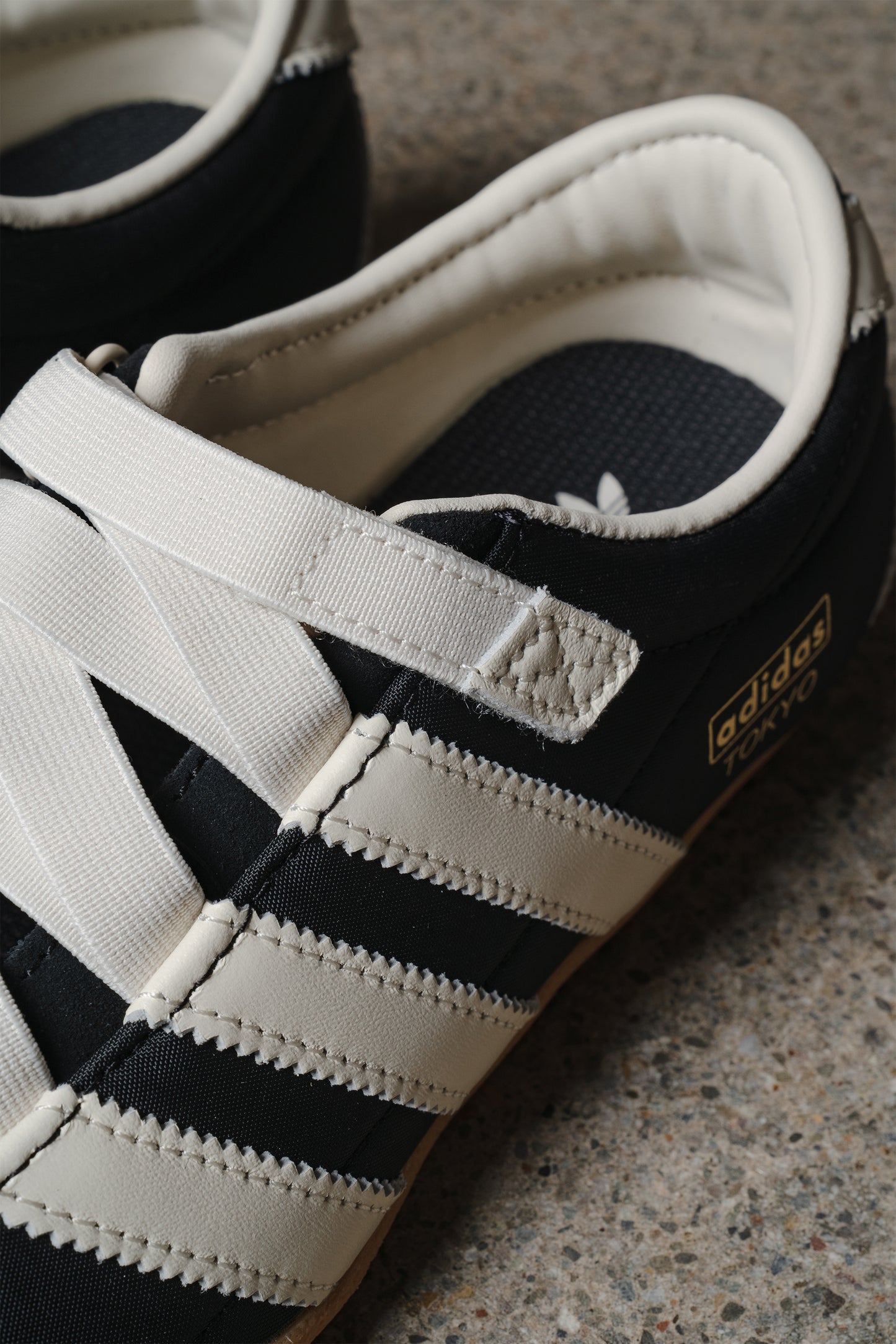 ADIDAS TOKYO MARYJANE MJ WOMENS BLACK WHITE GOLD
