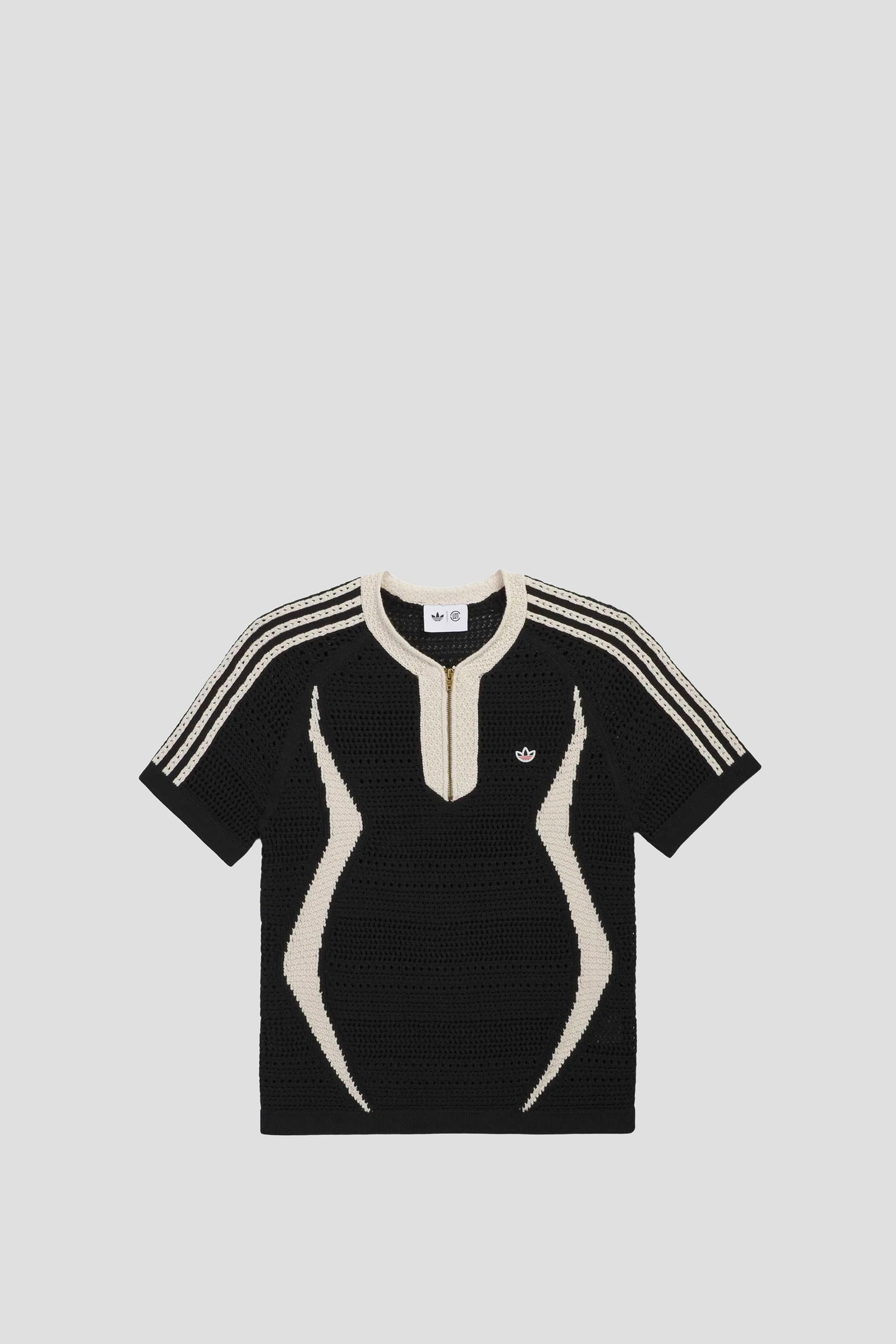 ADIDAS x CLOT KNIT JERSEY BLACK