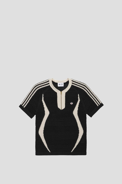 ADIDAS x CLOT KNIT JERSEY BLACK