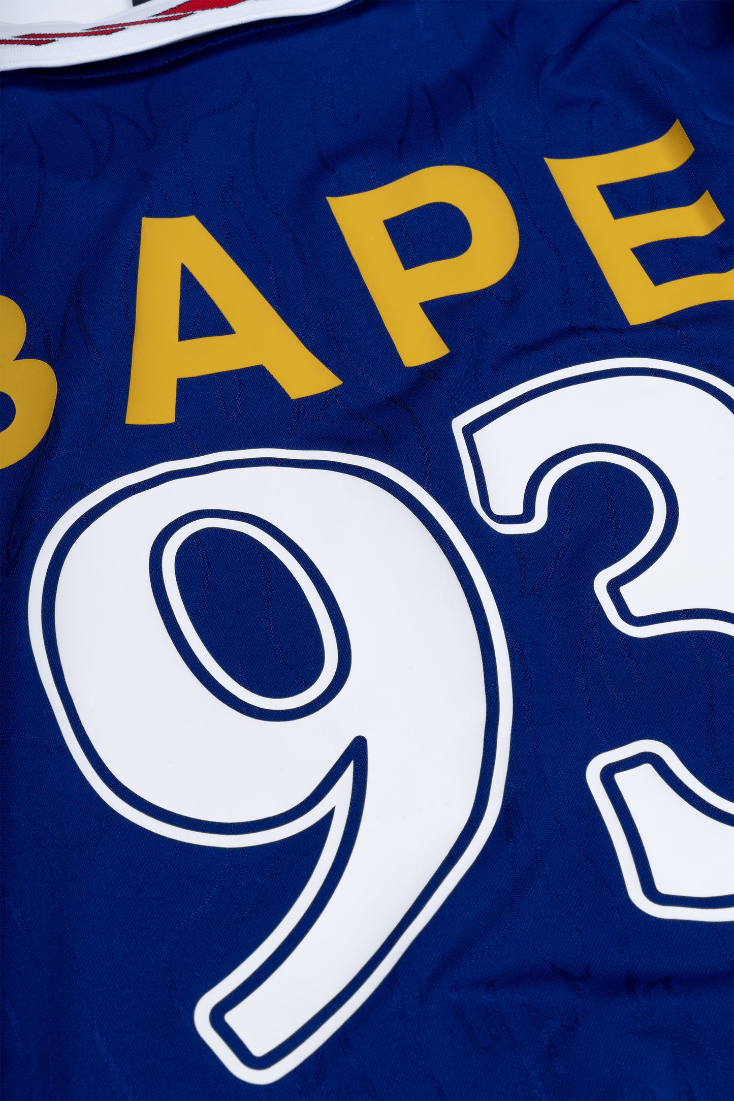 ADIDAS x BAPE SSL FLAME JERSEY JAPAN BLUE