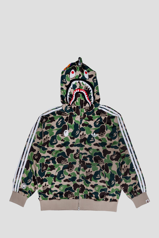 ADIDAS x BAPE CAMO SHARK TRACK HOOD