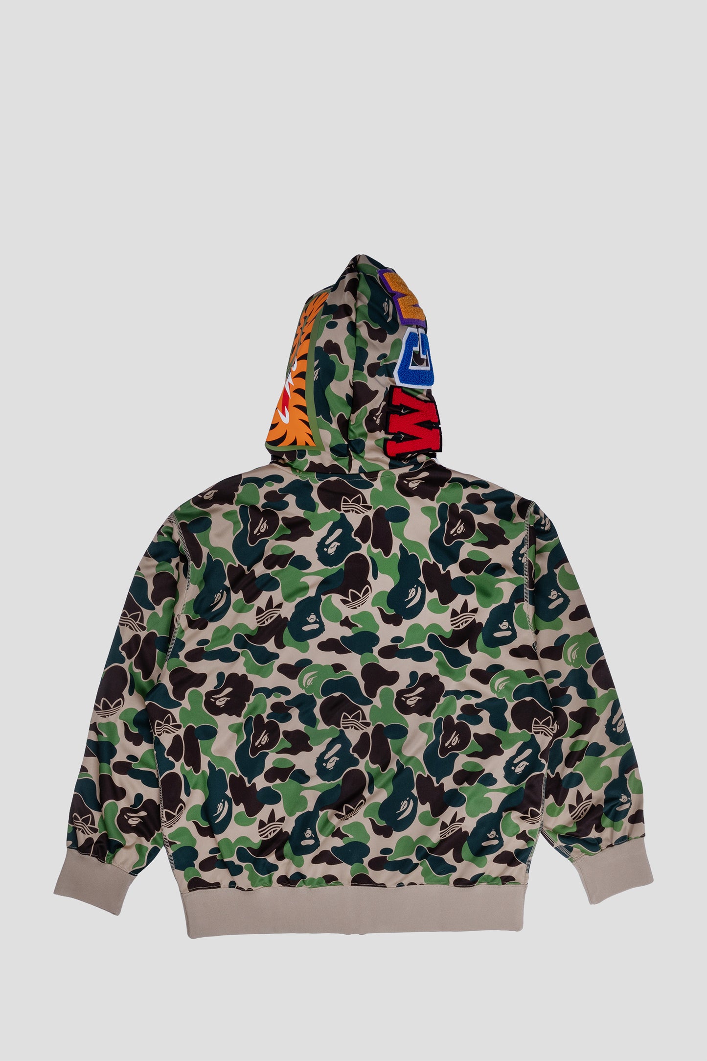 ADIDAS x BAPE CAMO SHARK TRACK HOOD