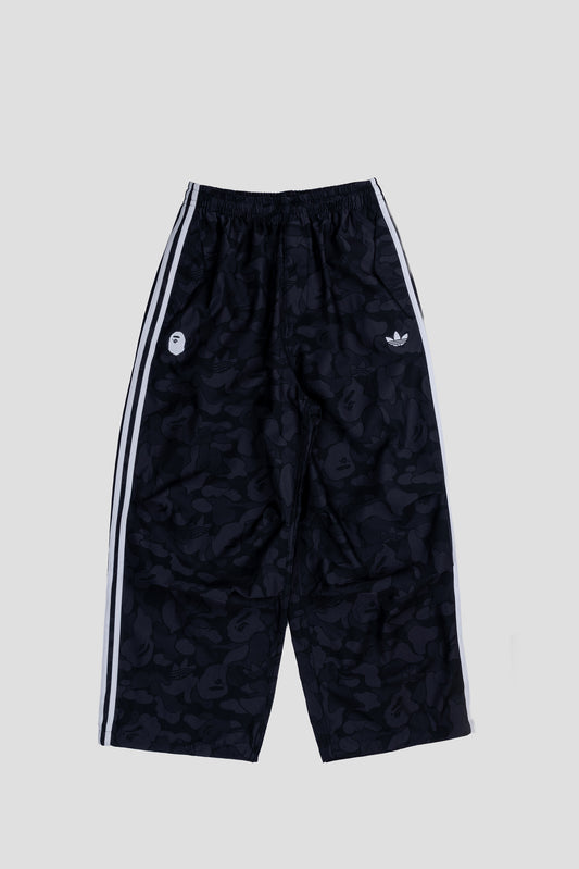 ADIDAS x BAPE WC JACQUARD PANTS BLACK