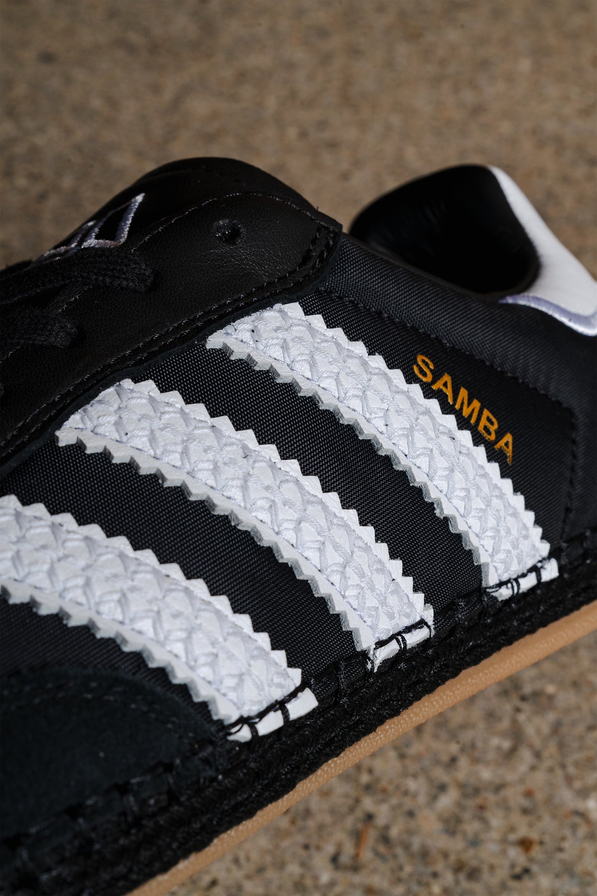 ADIDAS x CLOT SAMBA ESPADRILLE BLACK WHITE