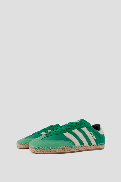 ADIDAS x CLOT SAMBA ESPADRILLE GREEN