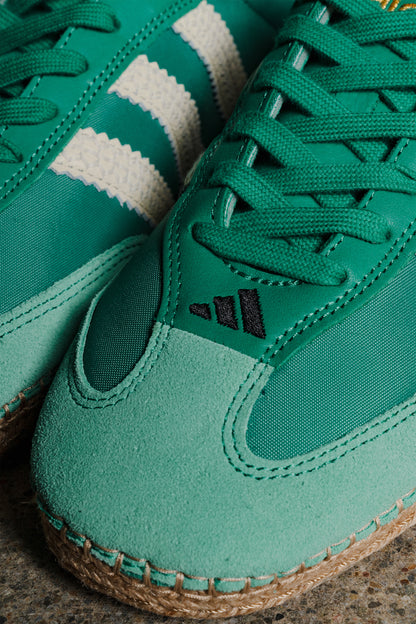 ADIDAS x CLOT SAMBA ESPADRILLE GREEN