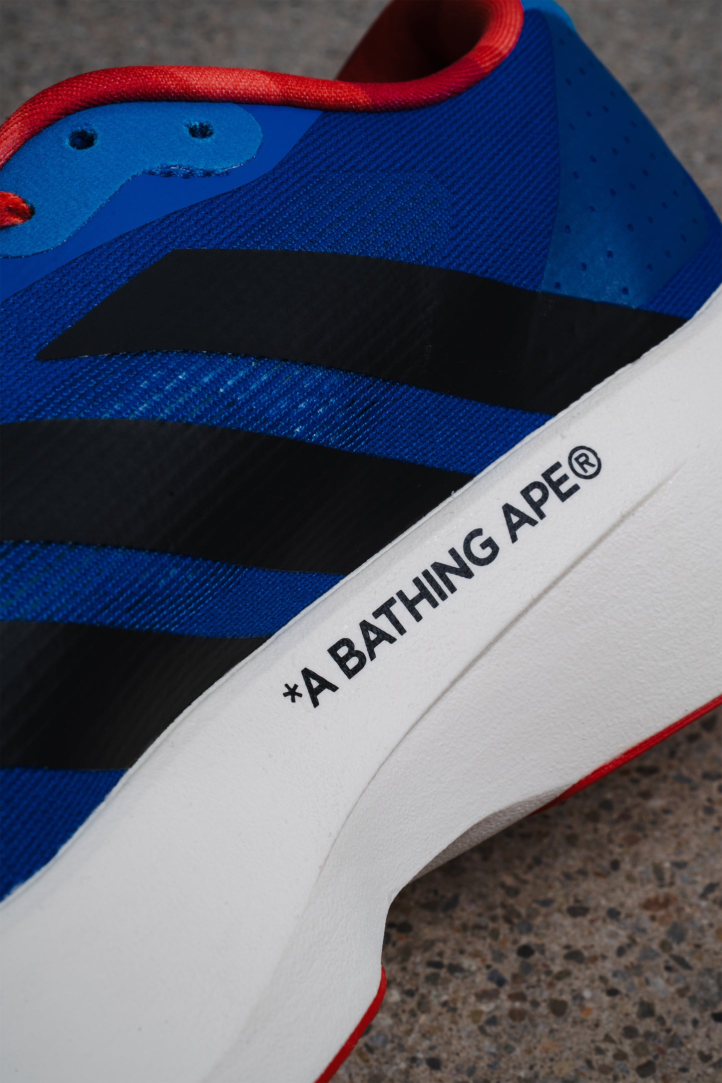 ADIDAS ADIZERO EVO SL BAPE BLUE GREEN WHITE