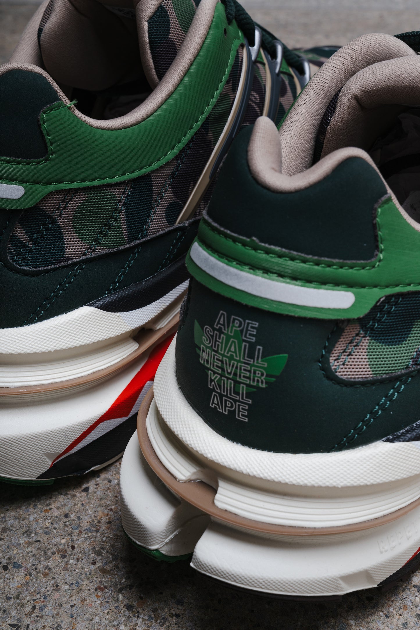 ADIDAS BAPE ADISTAR HRMY CAMO