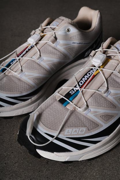 SALOMON XT-6 RAINY DAY BLACK WHITE