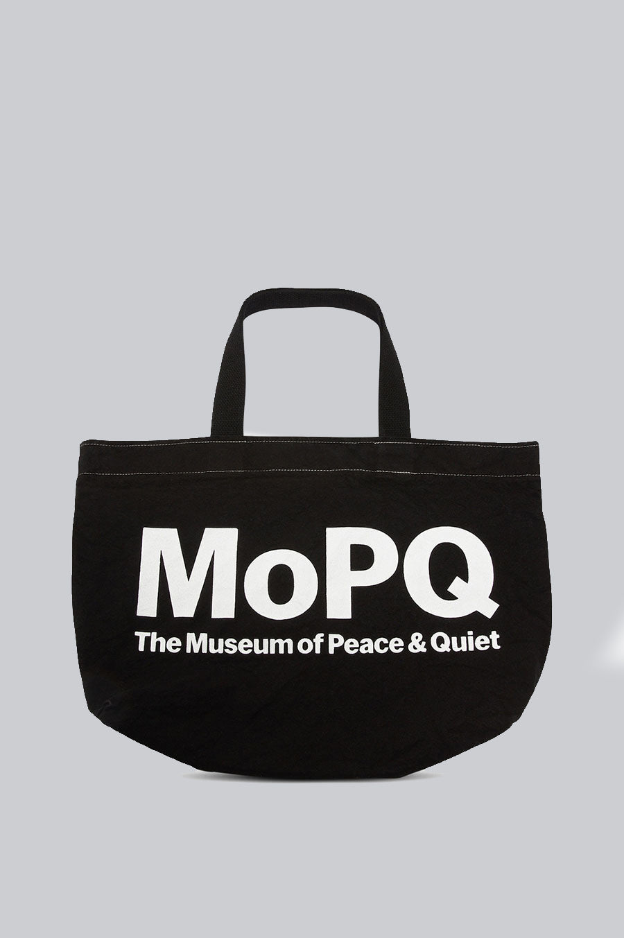 MUSEUM OF PEACE AND QUIET CONTEMPORARY MUSEUM TOTE BLACK