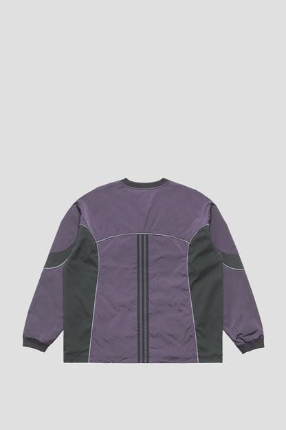 METALWOOD x adidas ORIGINALS CREWNECK PULLOVER PURPLE