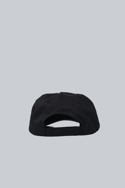 METALWOOD METAL LOGO 5 PANEL HAT BLACK