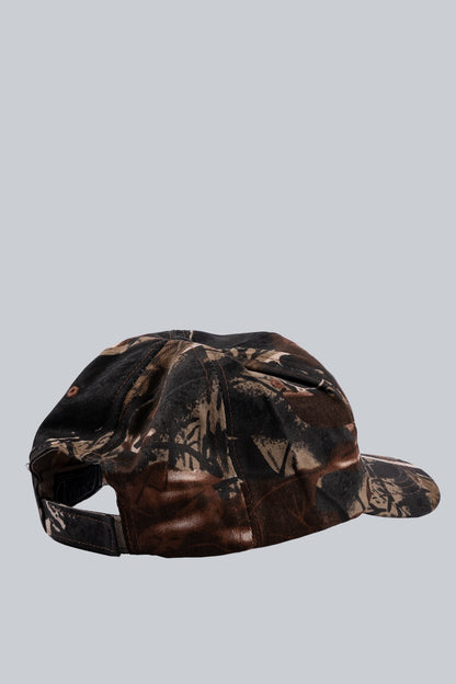 METALWOOD METAL LOGO 5 PANEL HAT REAL LIFE CAMO