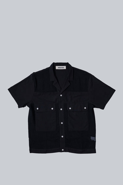 METALWOOD SEXY MESHY SHIRT BLACK