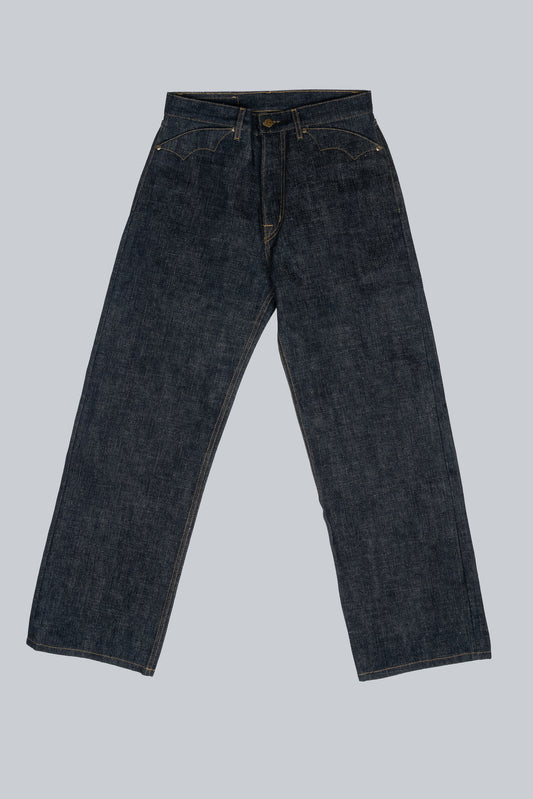 BRAIN DEAD TYPE 00 15.5OZ SELVEDGE DENIM PANT INDIGO