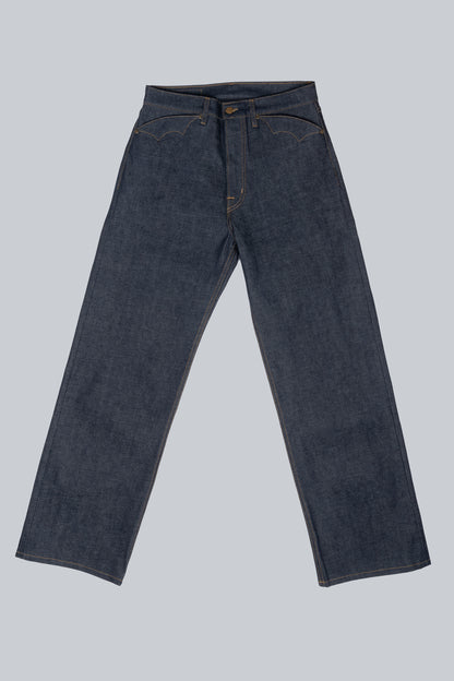 BRAIN DEAD TYPE 00 15OZ SELVEDGE DENIM PANT INDIGO