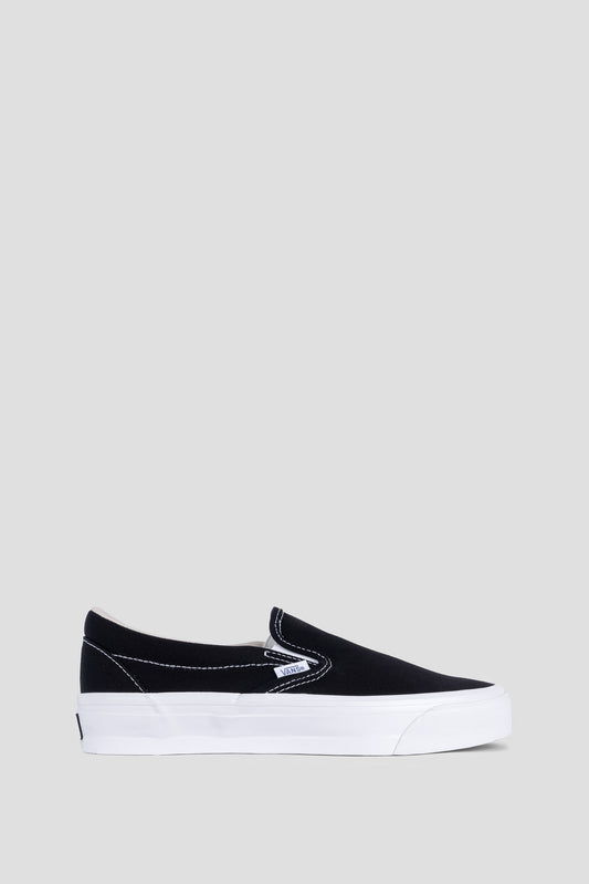 VANS SLIP-ON REISSUE 98 LX BLACK WHITE