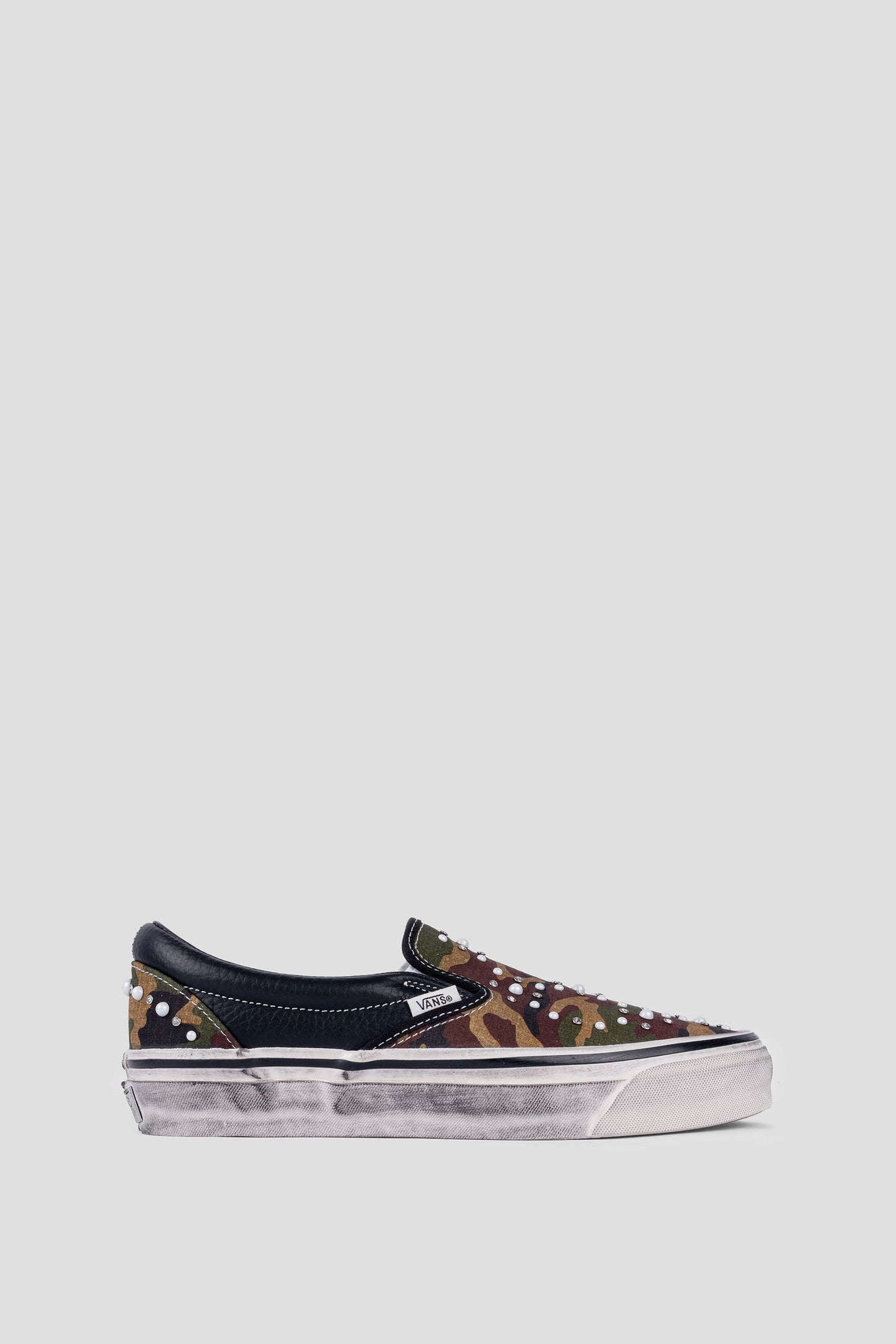 VANS CLASSIC SLIP-ON 98 LX PEARLIZED CAMO BLACK