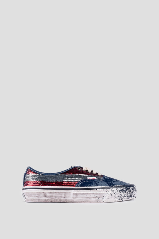 VANS AUTHENTIC 44 LX DARK RED NAVY