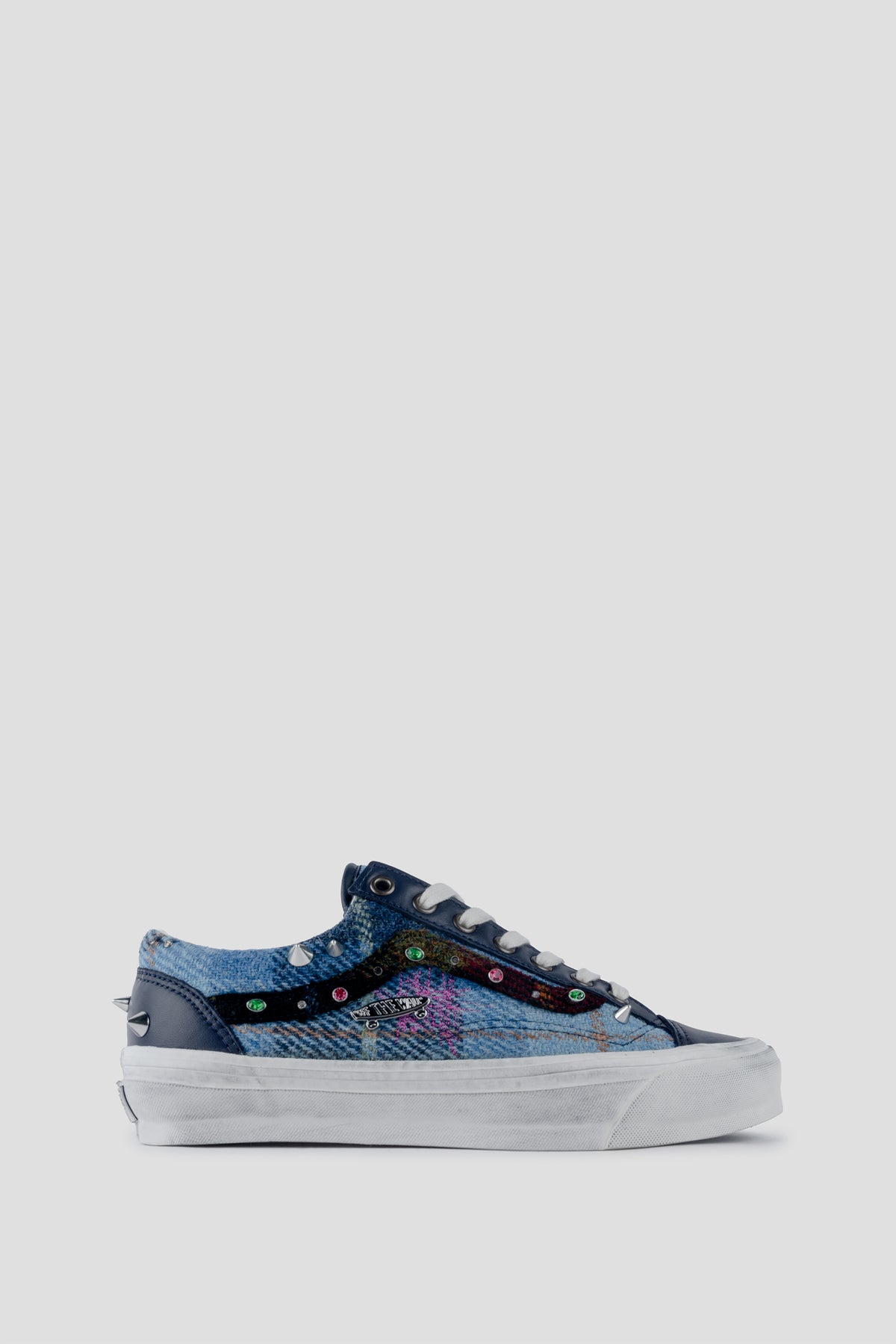 VANS OLD SKOOL 36 LX HARRIS TWEED NAVY MULTI