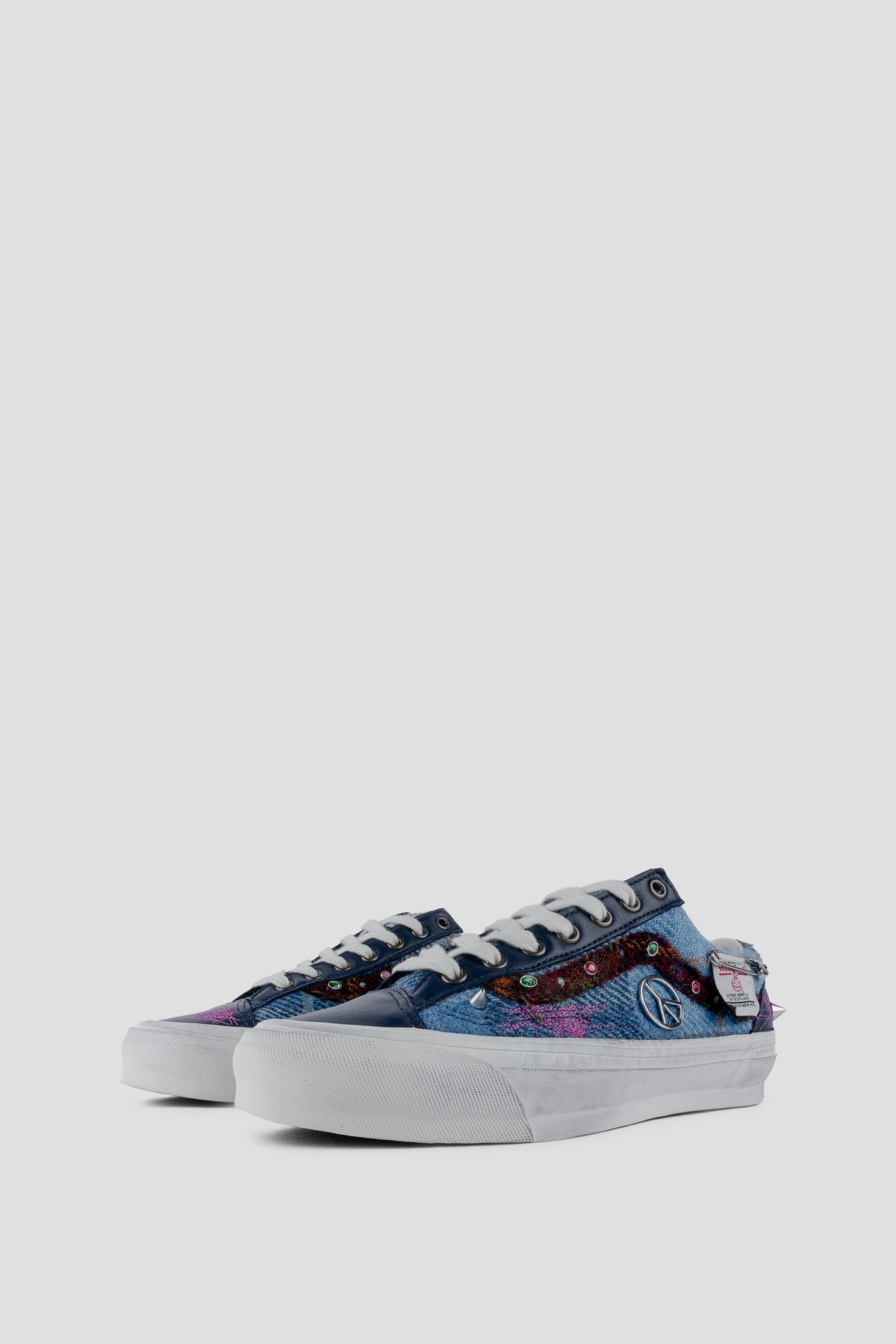 VANS OLD SKOOL 36 LX HARRIS TWEED NAVY MULTI