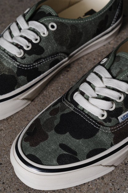 VANS AUTHENTIC 44 LX DUCK CAMO GREEN