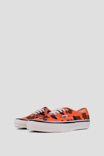VANS AUTHENTIC 44 LX DUCK CAMO ORANGE