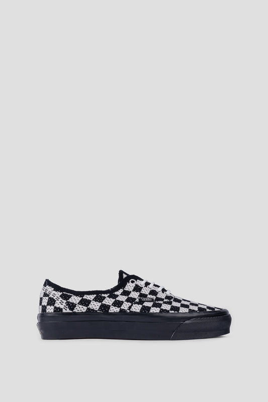 VANS AUTHENTIC 44 LX EK PUNK CHECK BLACK MARSHMALLOW