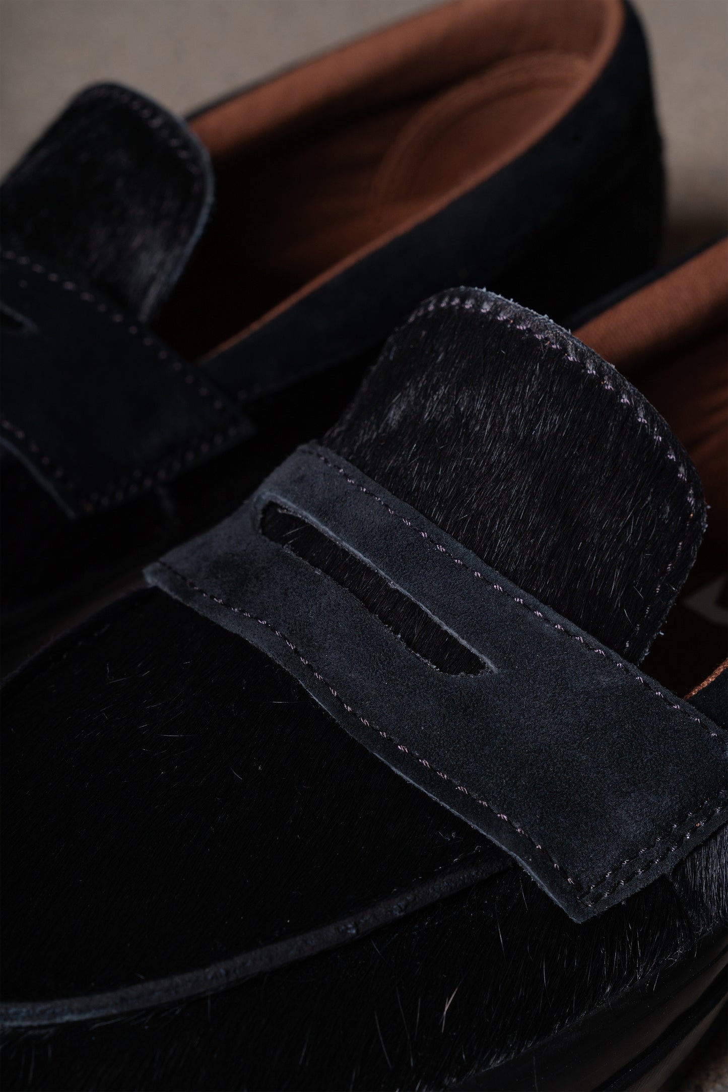 VANS LOAFER 53 LX PREMIUM BLACK PONY HAIR
