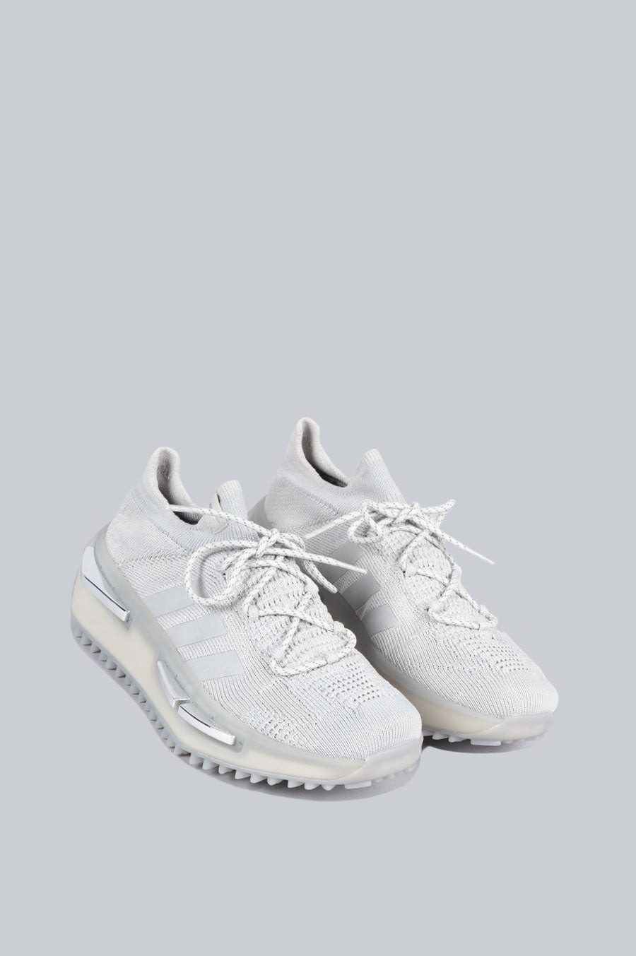 Adidas nmd flyknit white Clearance