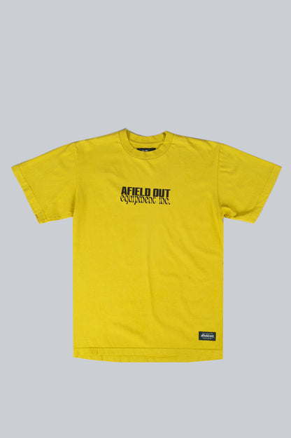 AFIELD OUT SUPPLY T-SHIRT MUSTARD