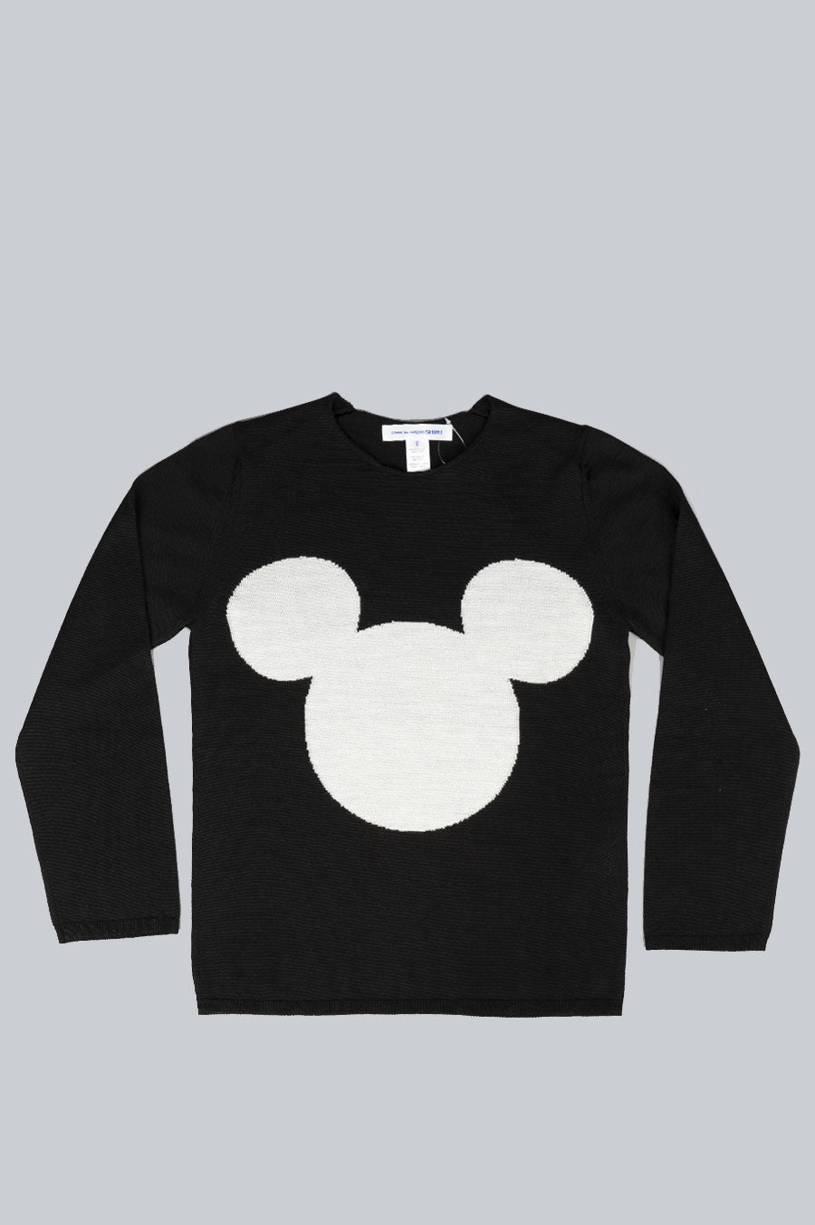 COMME DES GARCONS SHIRT x MICKEY SWEATER KNIT BLACK