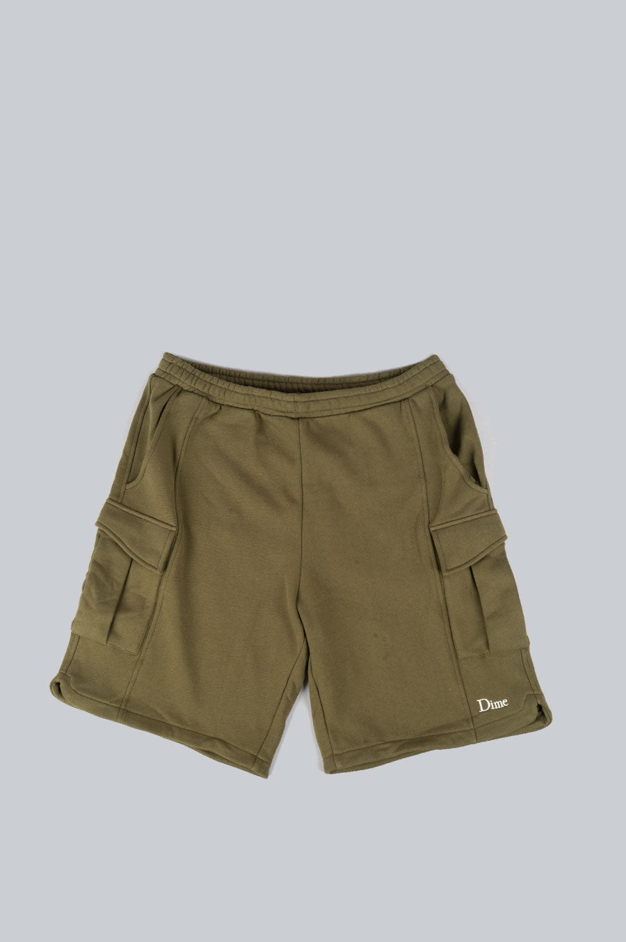 DIME HEAVY CARGO SHORTS ARMY GREEN DIMEFA23006 BLENDS
