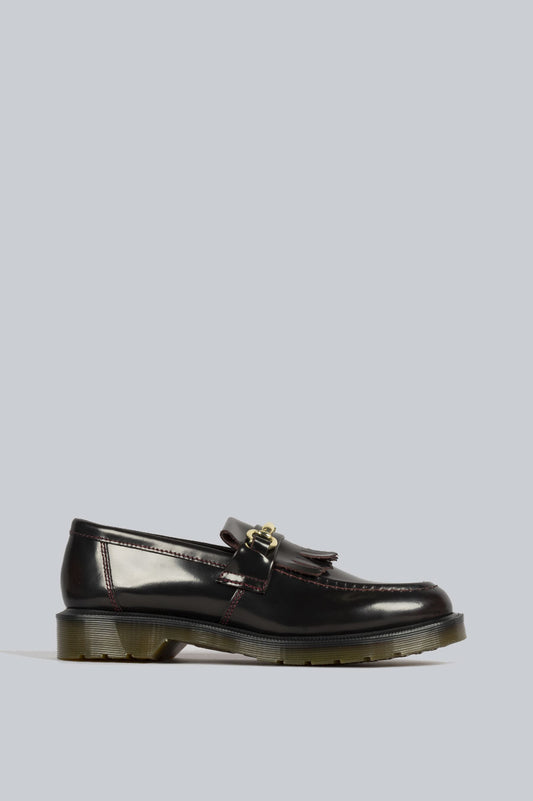 DR MARTENS ADRIAN SNAFFLE SMOOTH LEATHER KILTIE LOAFERS