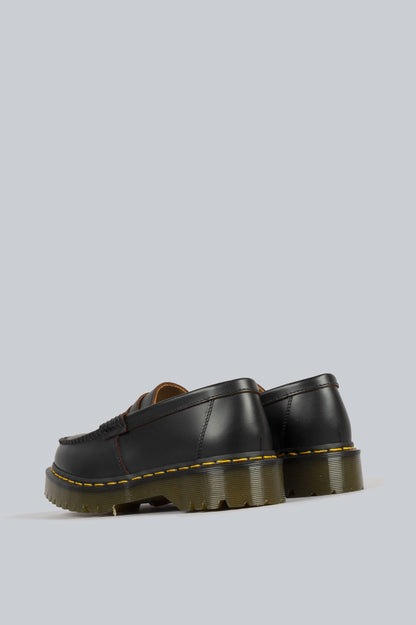 DR MARTENS PENTON BEX MADE IN ENGLAND QUILON LEATHER LOAFERS