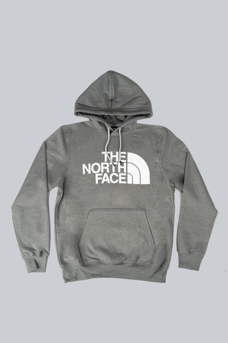 THE NORTH FACE HALF DOME PULLOVER HOODIE MEDIUM GREY HEATHER
