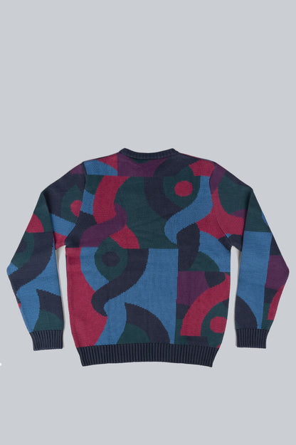PARRA KNOTTED KNITTED PULLOVER