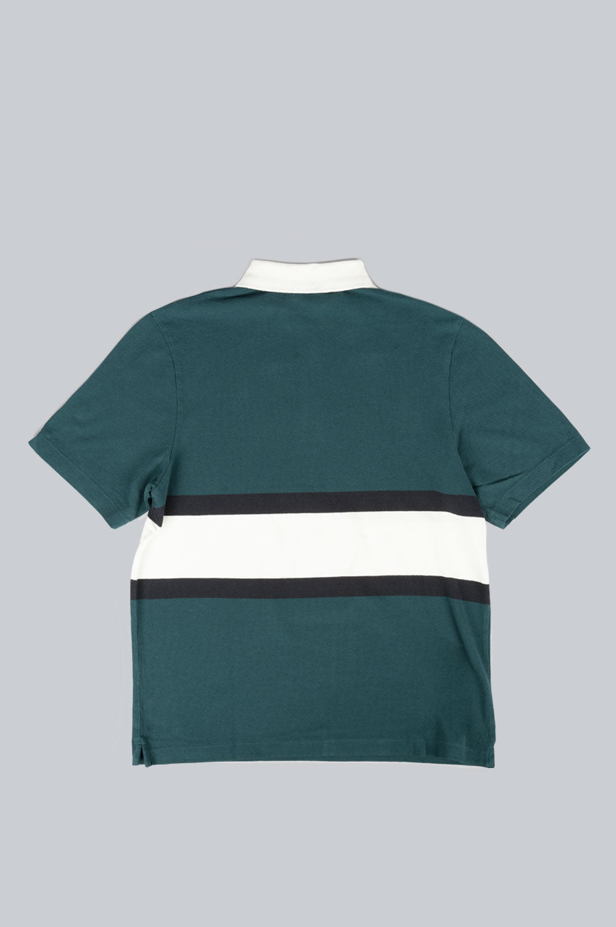 PARRA WINGED LOGO POLO SHIRT TEAL OFF WHITE