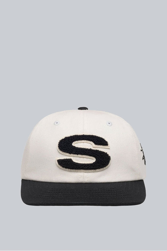 STUSSY CHENILLE S LOW PRO CAP NATURAL
