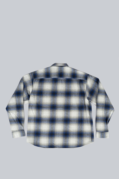 STUSSY BAY PLAID SHIRT NAVY 1110292-NAVY – BLENDS 