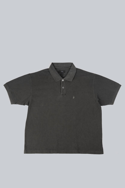 STUSSY PIGMENT DYED PIQUE POLO BLACK – BLENDS
