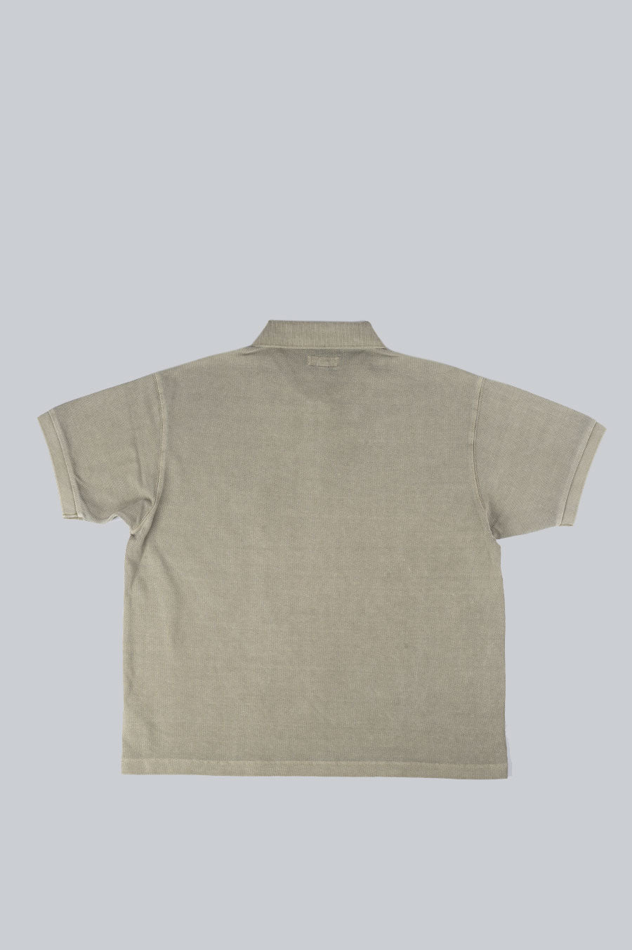 STUSSY PIGMENT DYED PIQUE POLO TAUPE – BLENDS