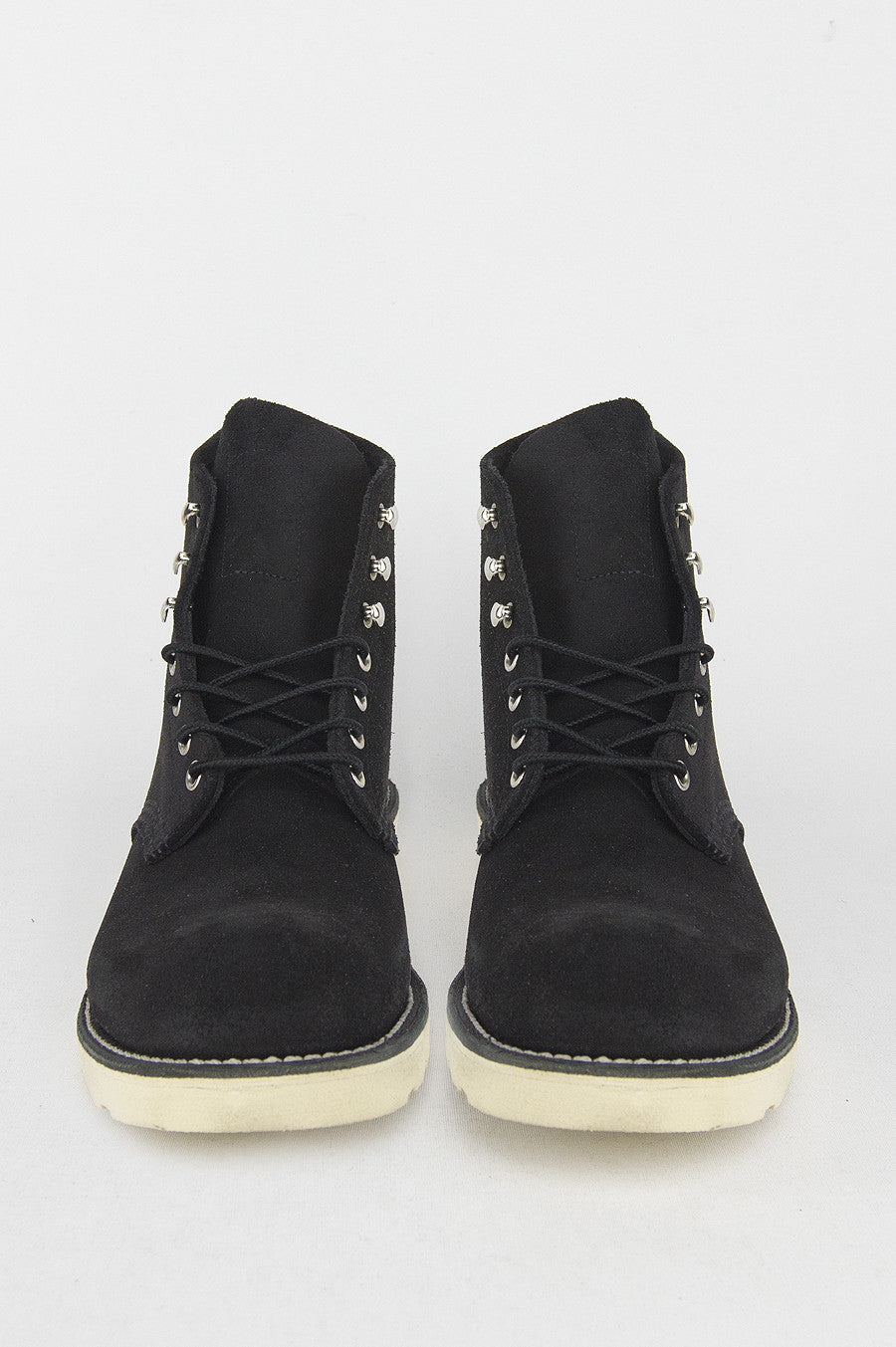 BLENDS X RED WING 6" ROUND TOE BLACK SUEDE - BLENDS