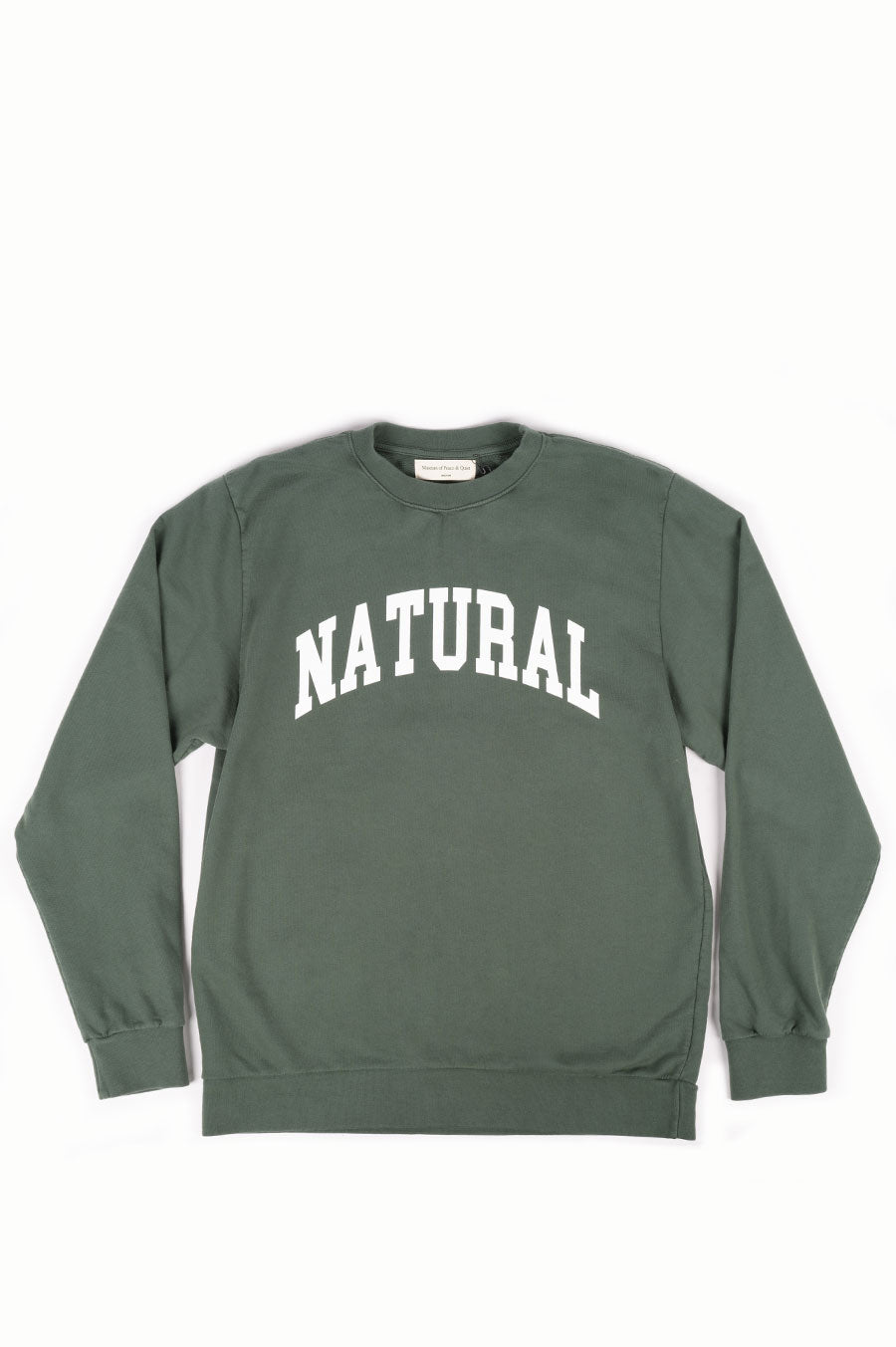 THE MUSEUM OF PEACE AND QUIET NATURAL CREWNECK FOREST