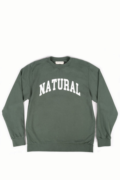 THE MUSEUM OF PEACE AND QUIET NATURAL CREWNECK FOREST