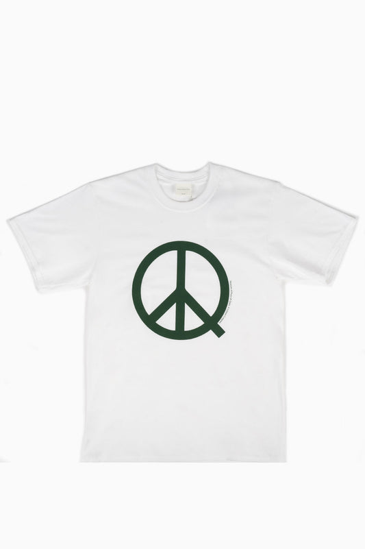 THE MUSEUM OF PEACE AND QUIET ICON T-SHIRT WHITE