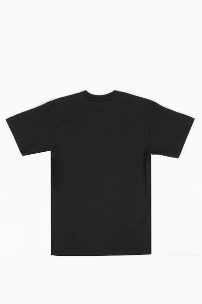 THE MUSEUM OF PEACE AND QUIET MICRO WORDMARK T-SHIRT BLACK