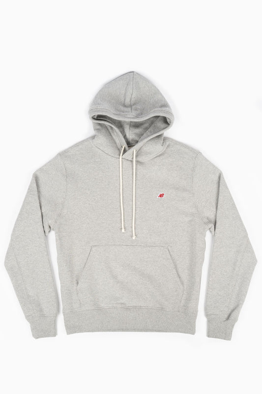 NEW BALANCE MADE IN USA HOODIE ATHLETIC GREY